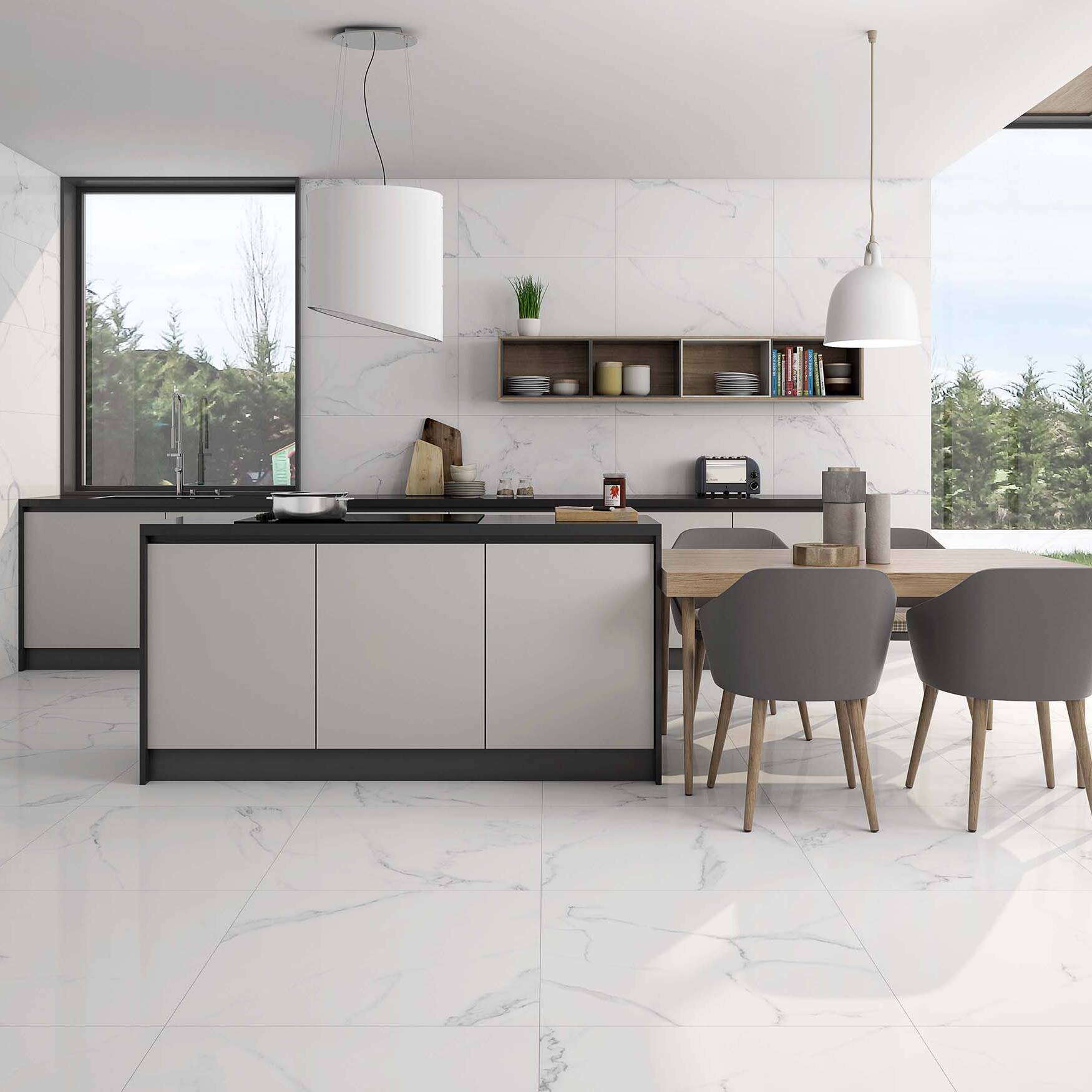 Prissmacer - Calacatta 600x600
